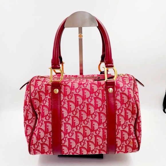 Dior Handbags - Authentic Dior Diorissimo cloth handbag with organiser